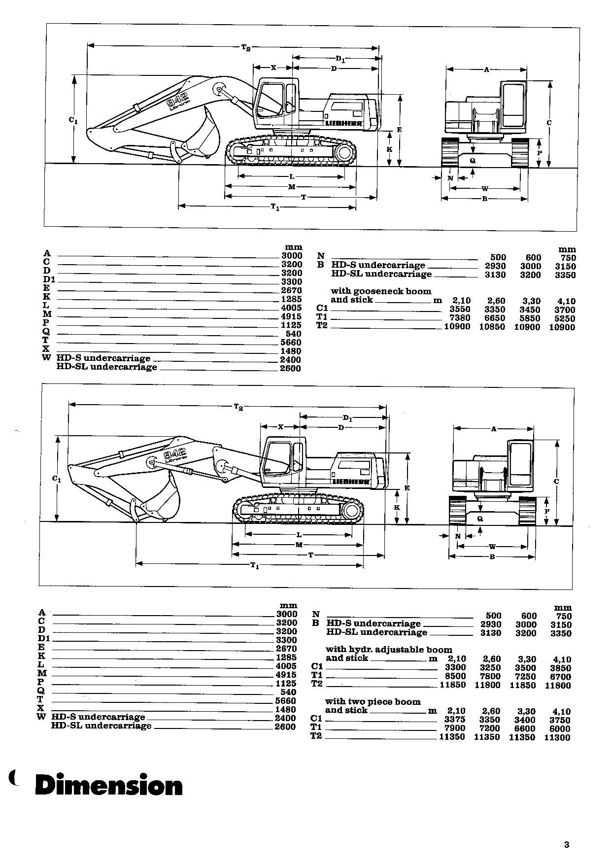 Manuel d'utilisation de la pelle Liebherr R942 Litronic série 4001