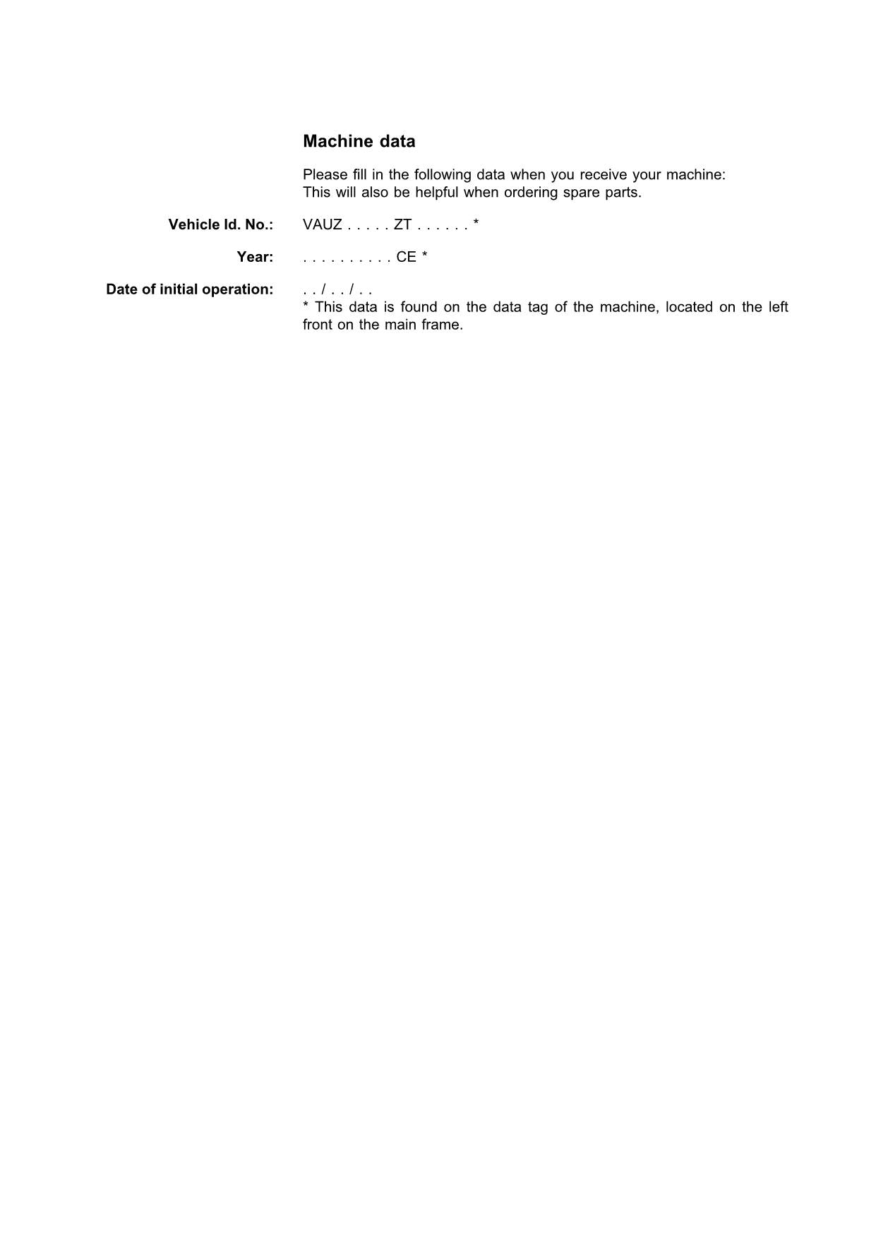 Manuel d'utilisation de la chargeuse sur chenilles Liebherr LR634 9085119 série 11673