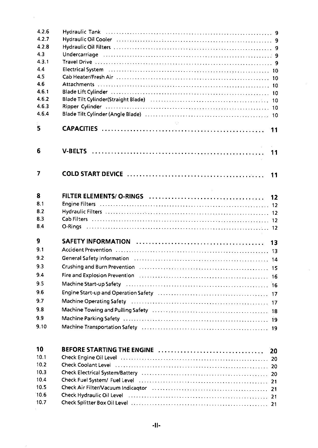 Liebherr PR711 Dozer Operators manual