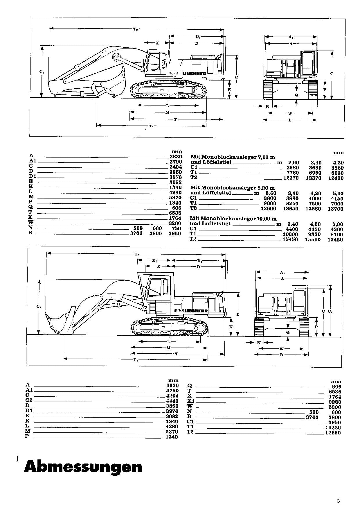 Liebherr R964 Litronic Hydraulikbagger Manuel d'instructions Manuel d'entretien