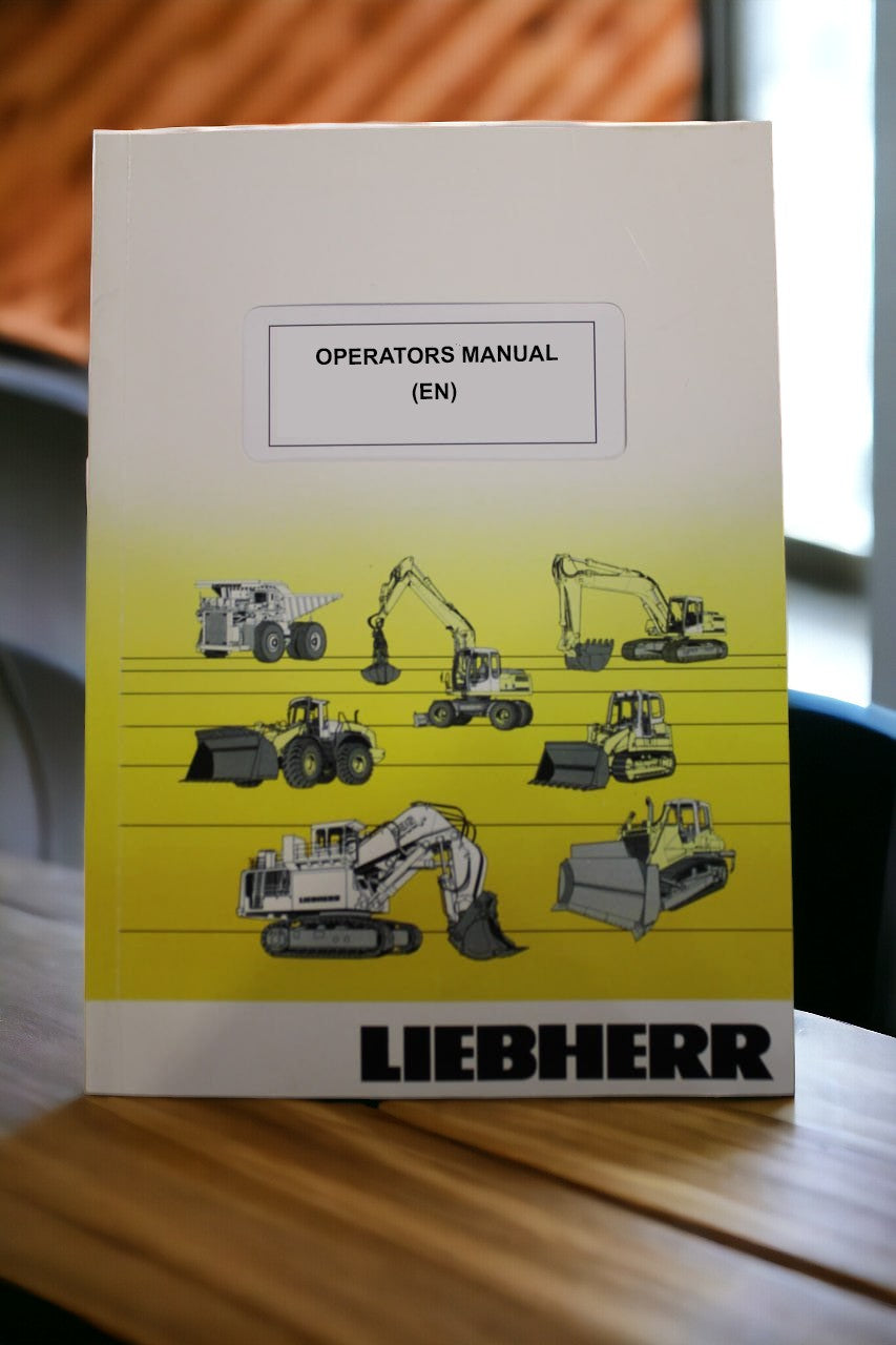 Liebherr R934 B Tunnel Excavator Operators manual serial 17227