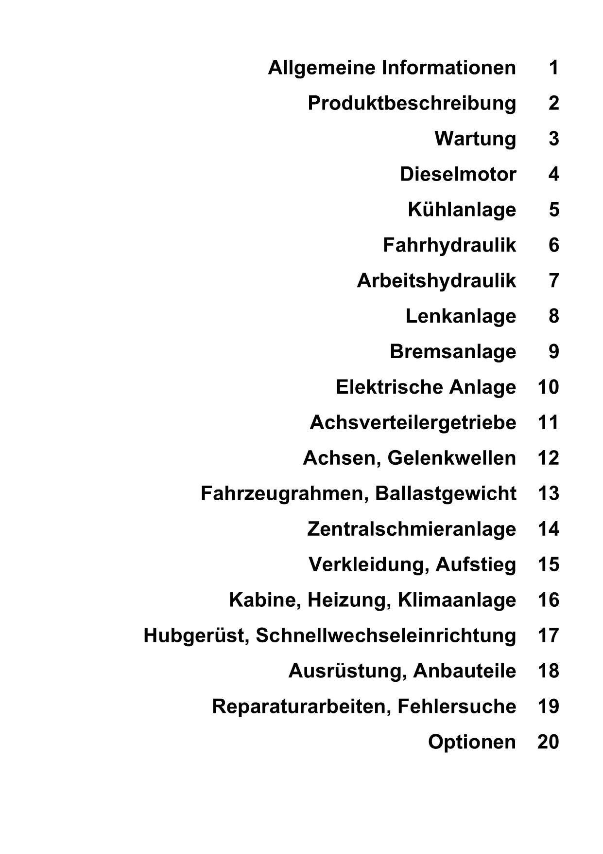 Liebherr L524 L534 L538 Radlader Reparaturhandbuch Werkstatthandbuch