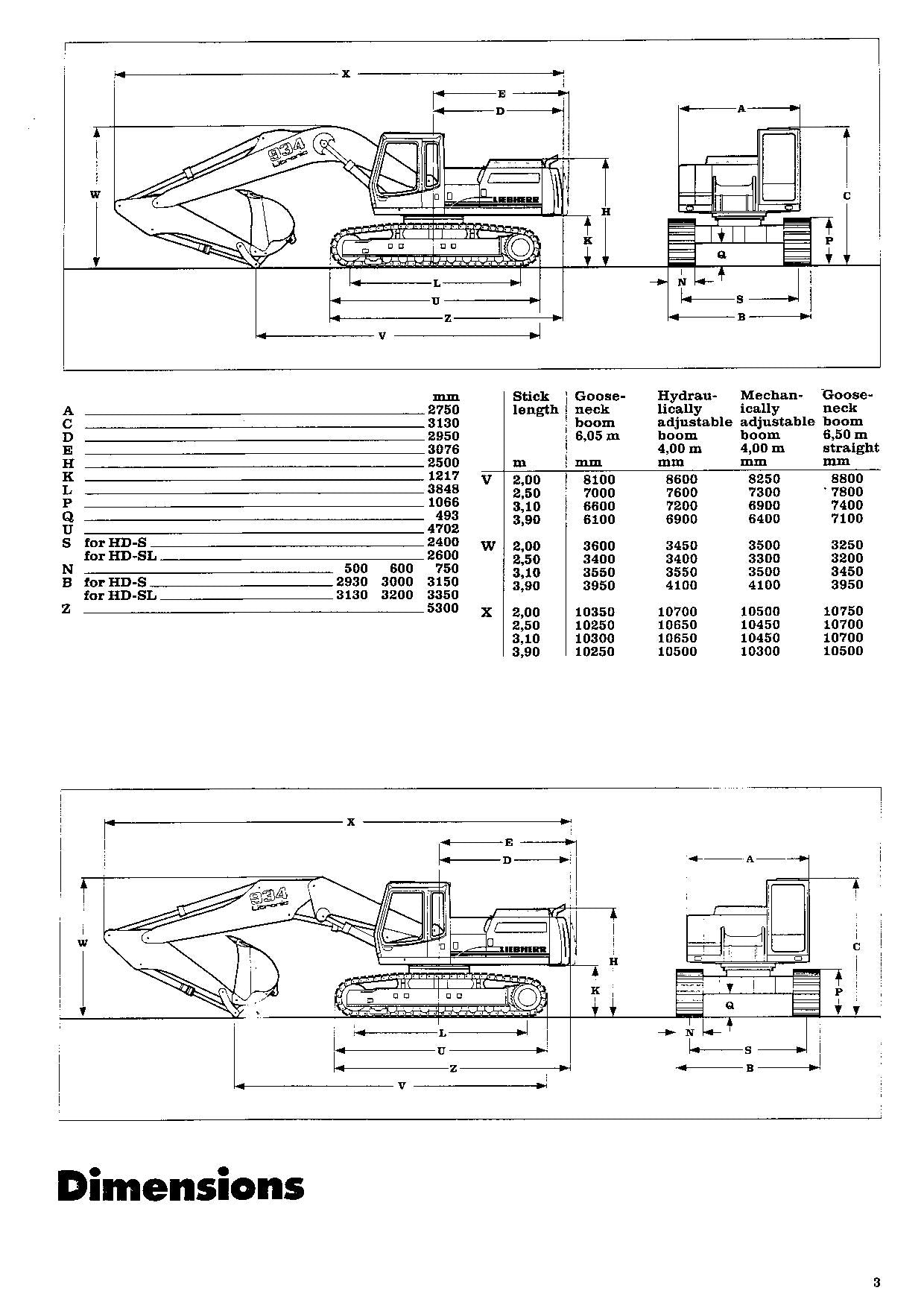 Liebherr R934 Litronic Bagger Bedienungsanleitung Seriennummer 5406