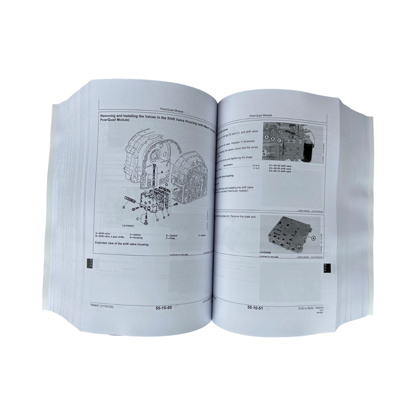 JOHN DEERE 6120 6220 6320 6420 6120L 6220L TRACTOR REPAIR SERVICE MANUAL + BONUS