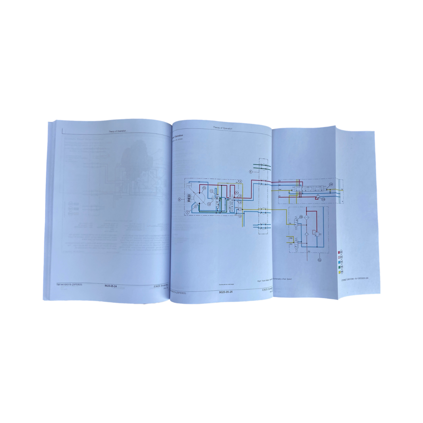 JOHN DEERE E36ZS EXCAVATOR OPERATION TEST SERVICE TECHNICAL MANUAL