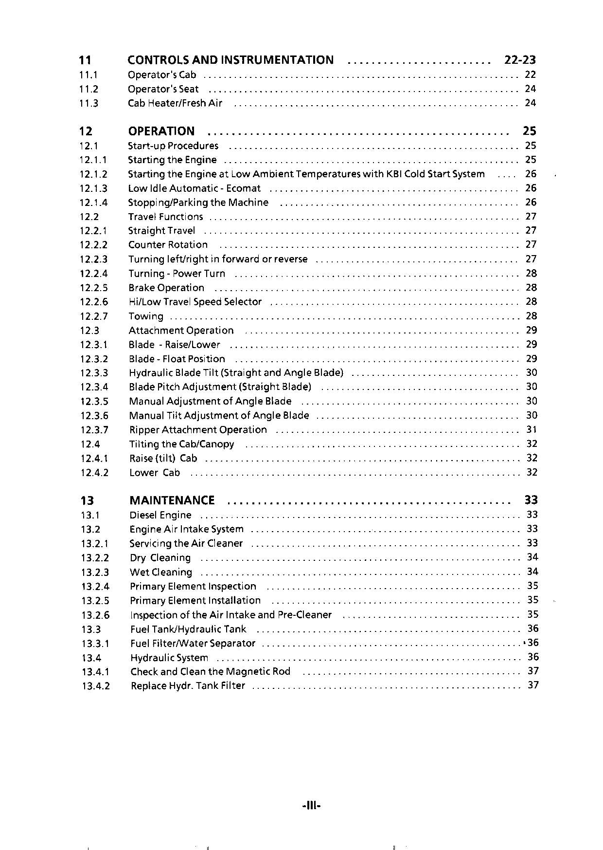 Liebherr PR731 C Dozer Operators manual