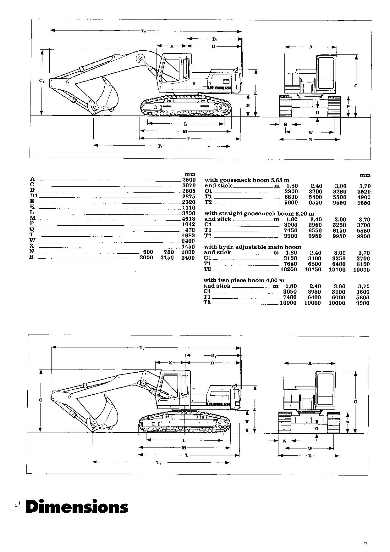 Manuel d'utilisation de la pelle Liebherr R922 Litronic série 4001