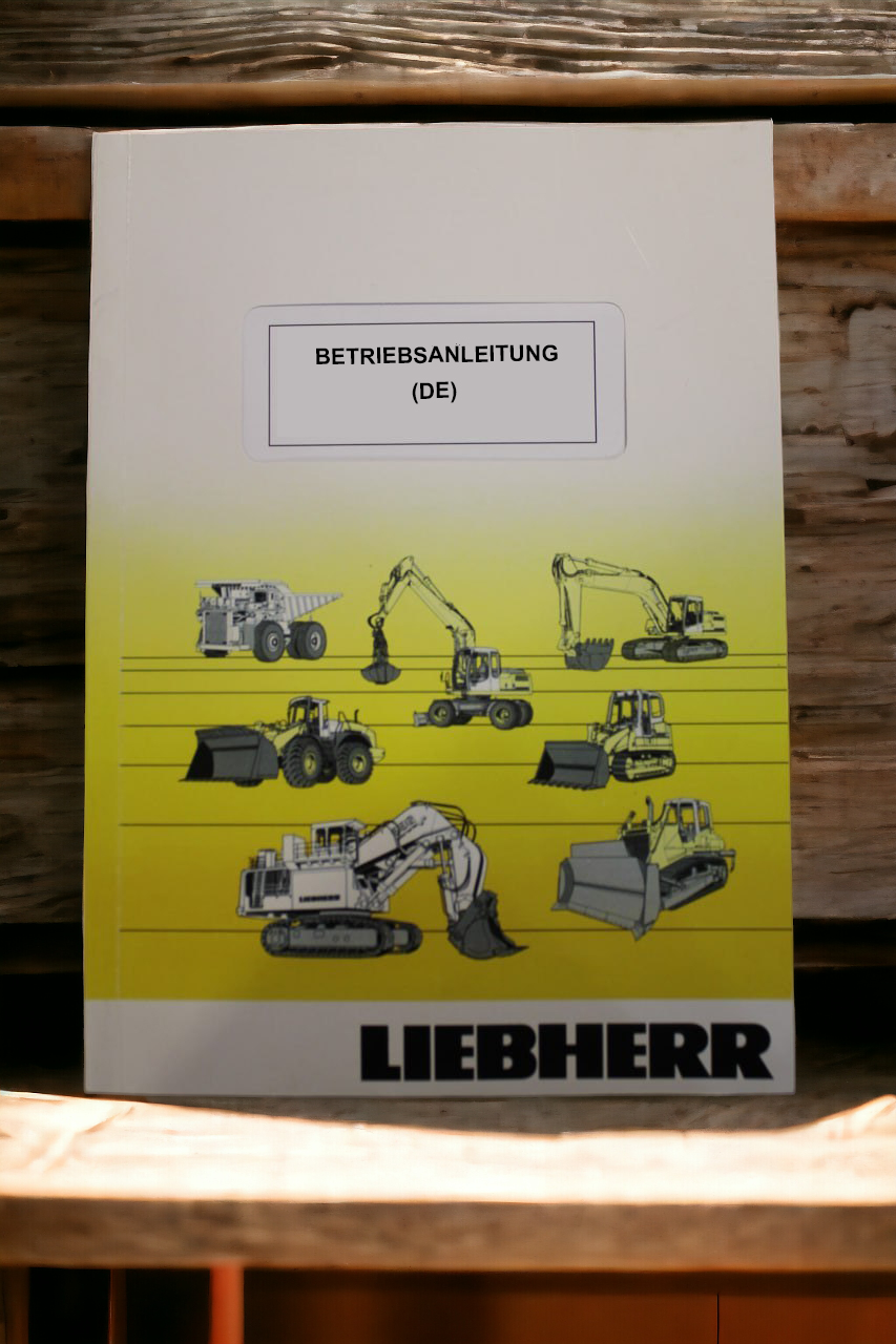 Liebherr R934 B Tunnel Raupenbagger Betriebsanleitung Wartungsanleitung 17227