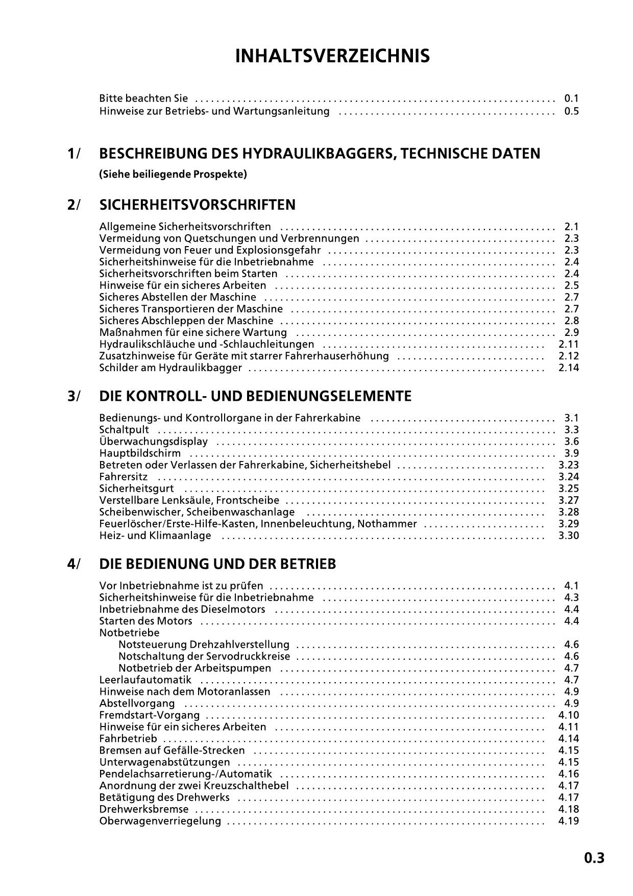 Liebherr A904 Litronic Hydraulikbagger Manuel d'instructions Manuel d'entretien