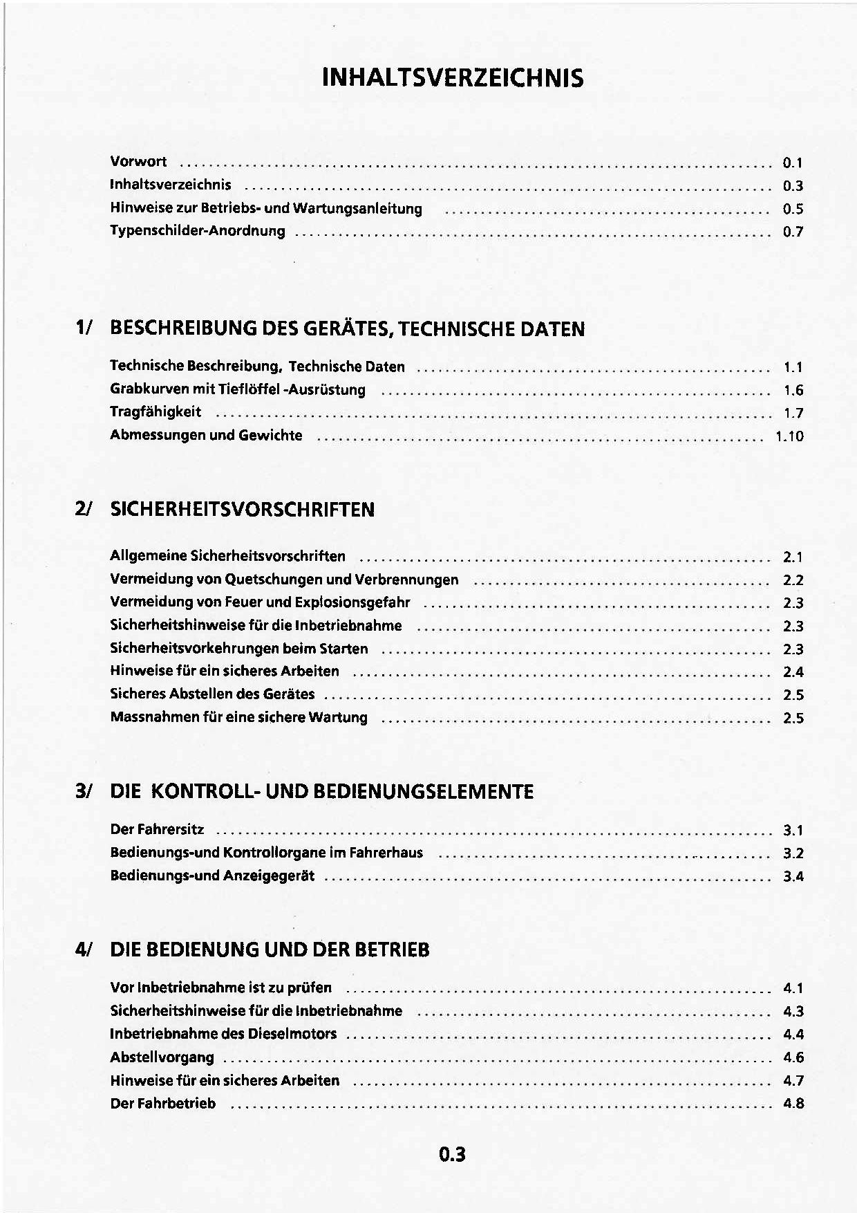 Liebherr R942 Litronic Hydraulikbagger Betriebsanleitung Wartungsanleitung 101