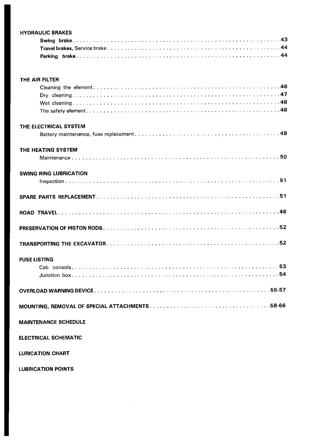 Liebherr A900 B Speeder Excavator  Operators manual