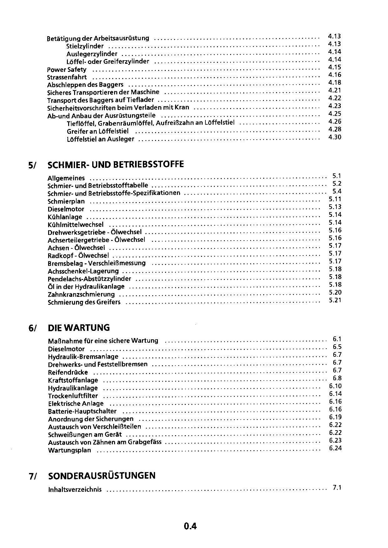 Liebherr A922 Litronic Hydraulikbagger Manuel d'instructions Manuel d'entretien