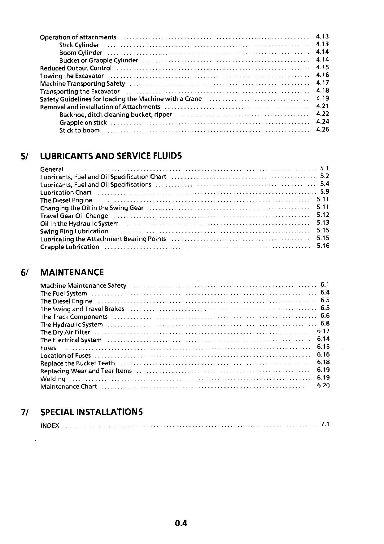 Liebherr R900 HDS Litronic Tunnel Excavator Operators manual serial 3015-8558