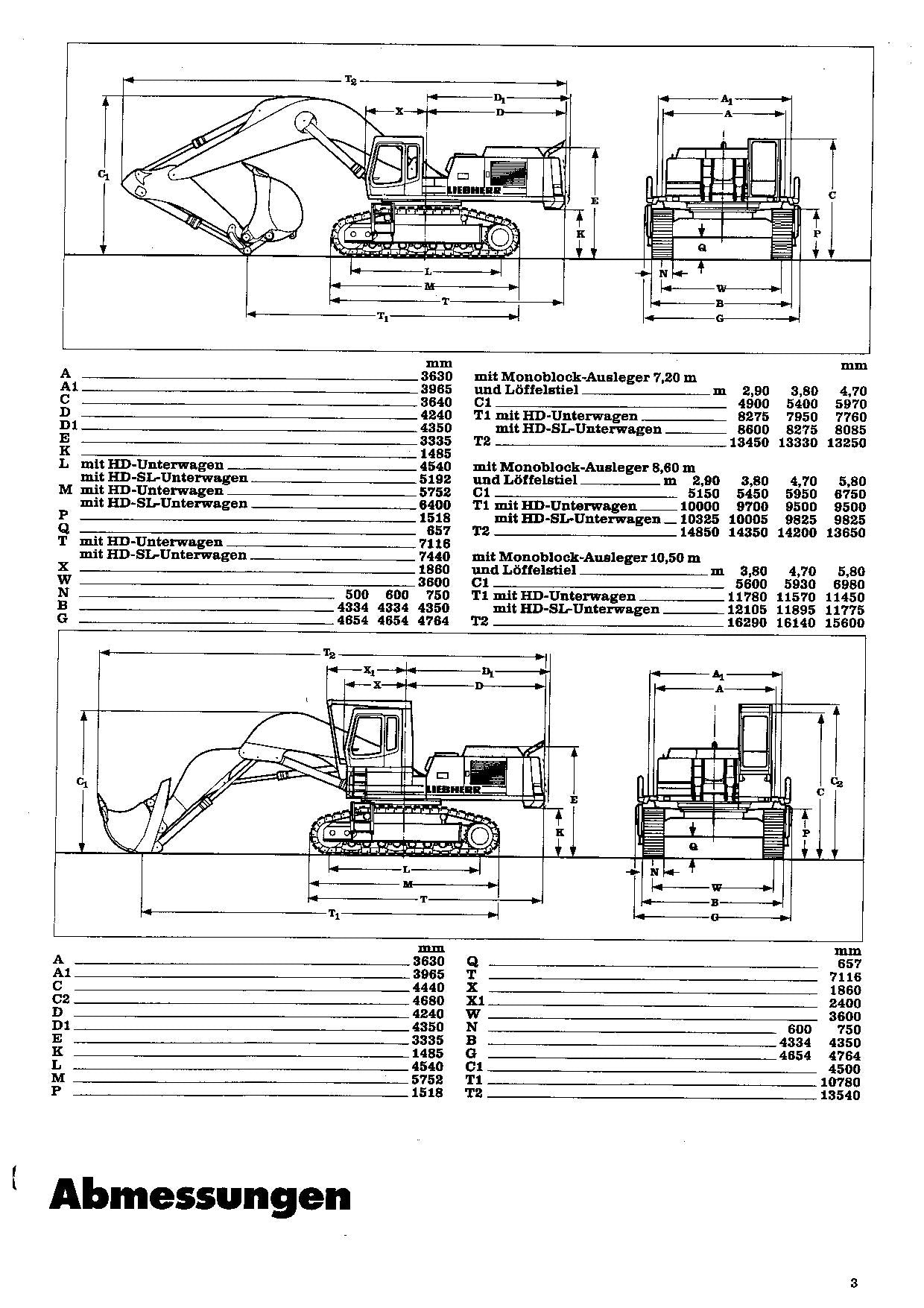 Liebherr R974 B Litronic Hydraulikbagger Betriebsanleitung Wartungsanleitung 408