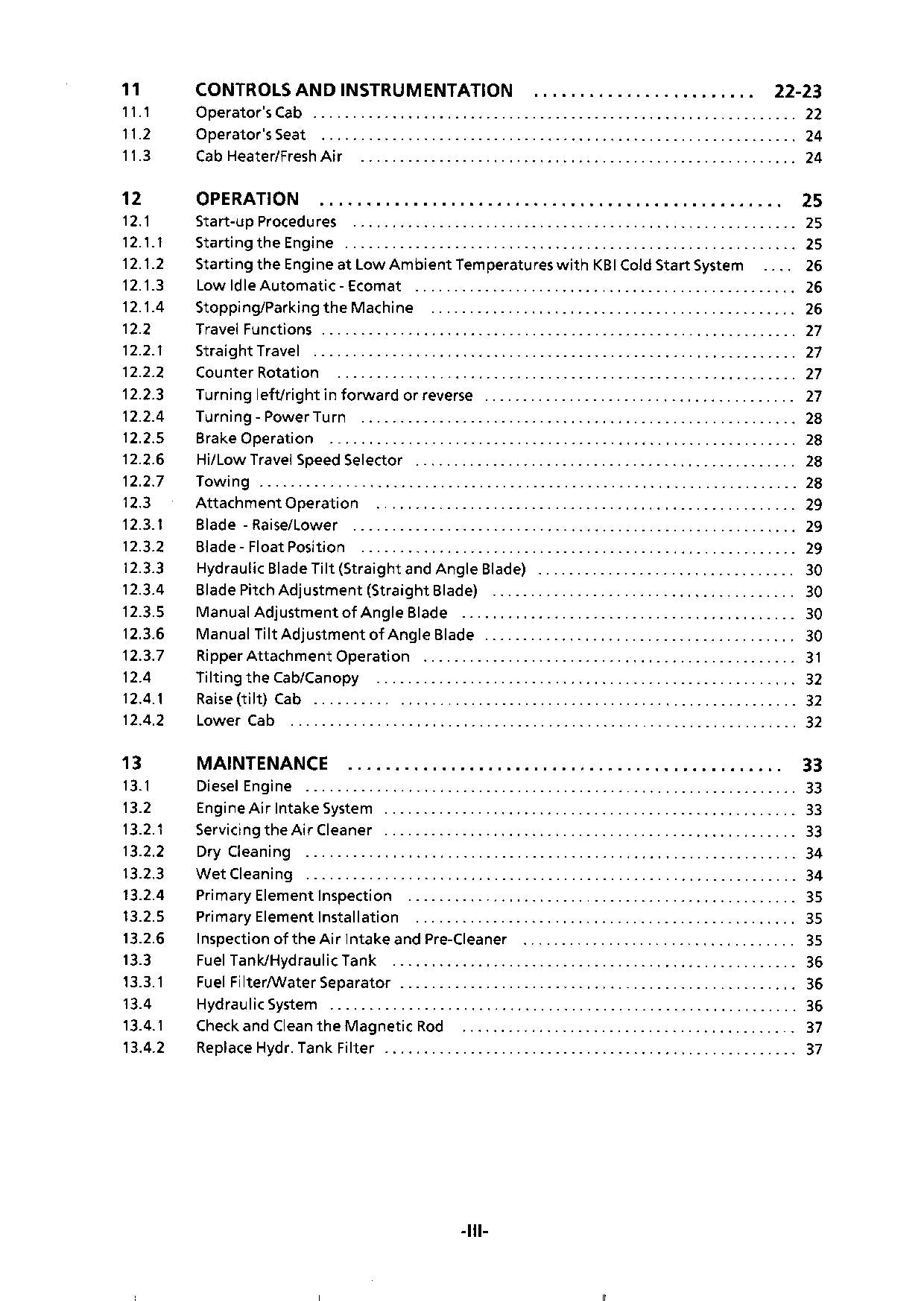 Liebherr PR741 C Dozer Operators manual