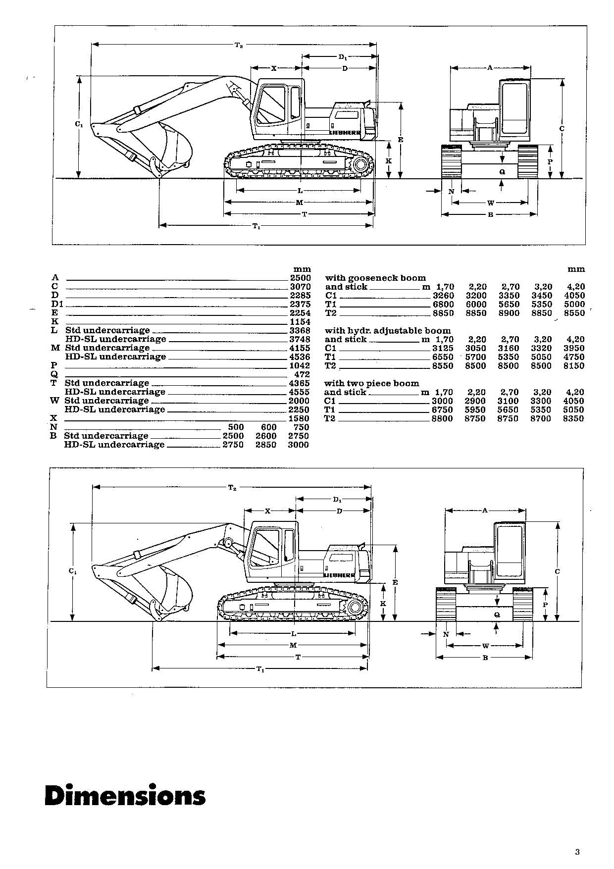 Liebherr R902 Litronic Excavator Operators manual serial 3001