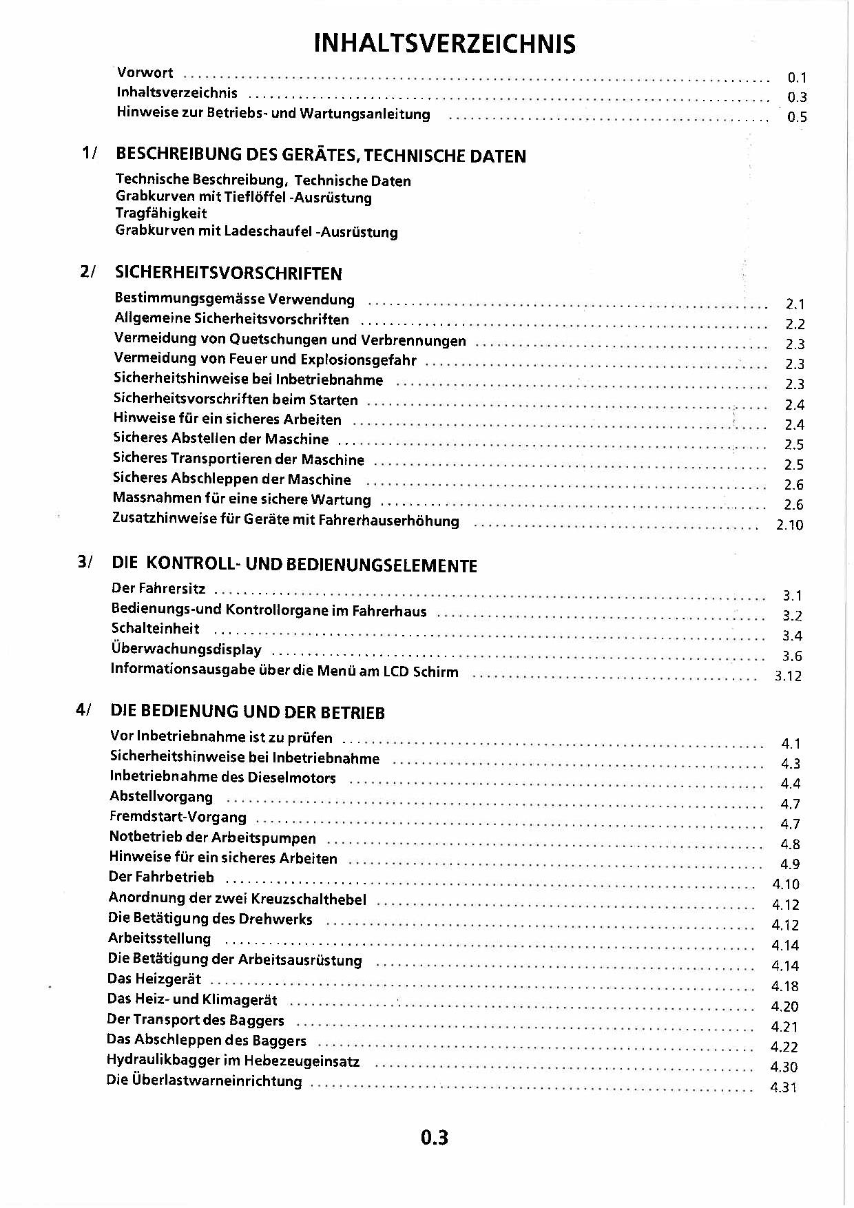 Liebherr R964 B Litronic Hydraulikbagger Manuel d'instructions