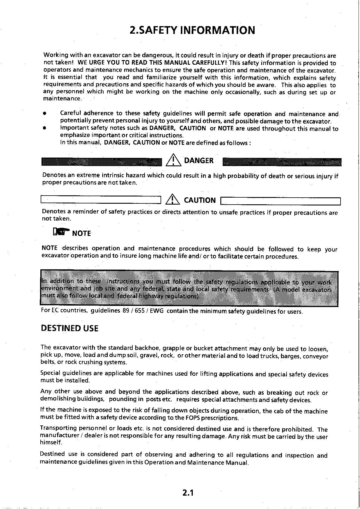 Liebherr R942 Litronic Excavator Operators manual serial 566/101