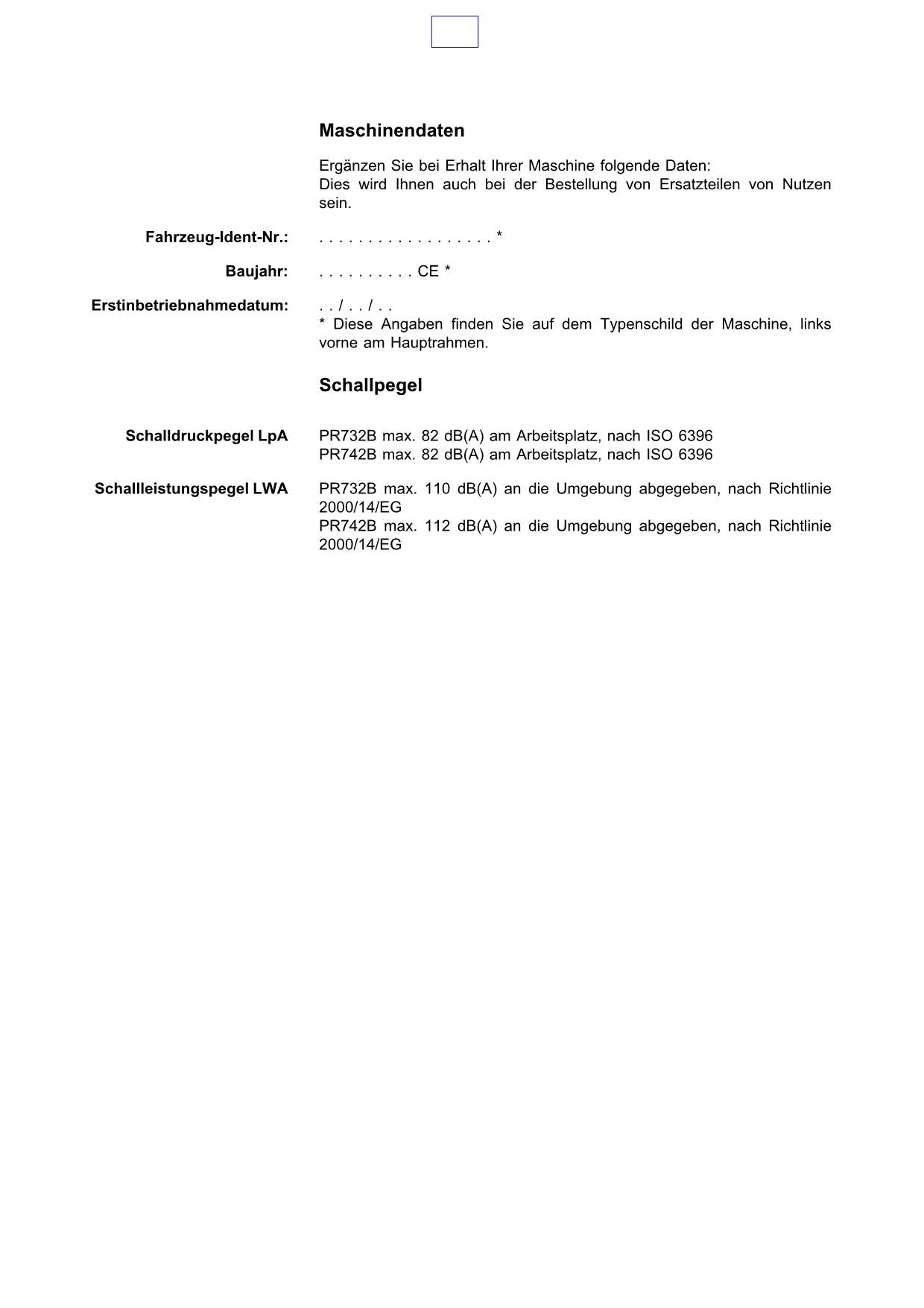 Liebherr PR732B PR742B Planierraupe Manuel d'instructions