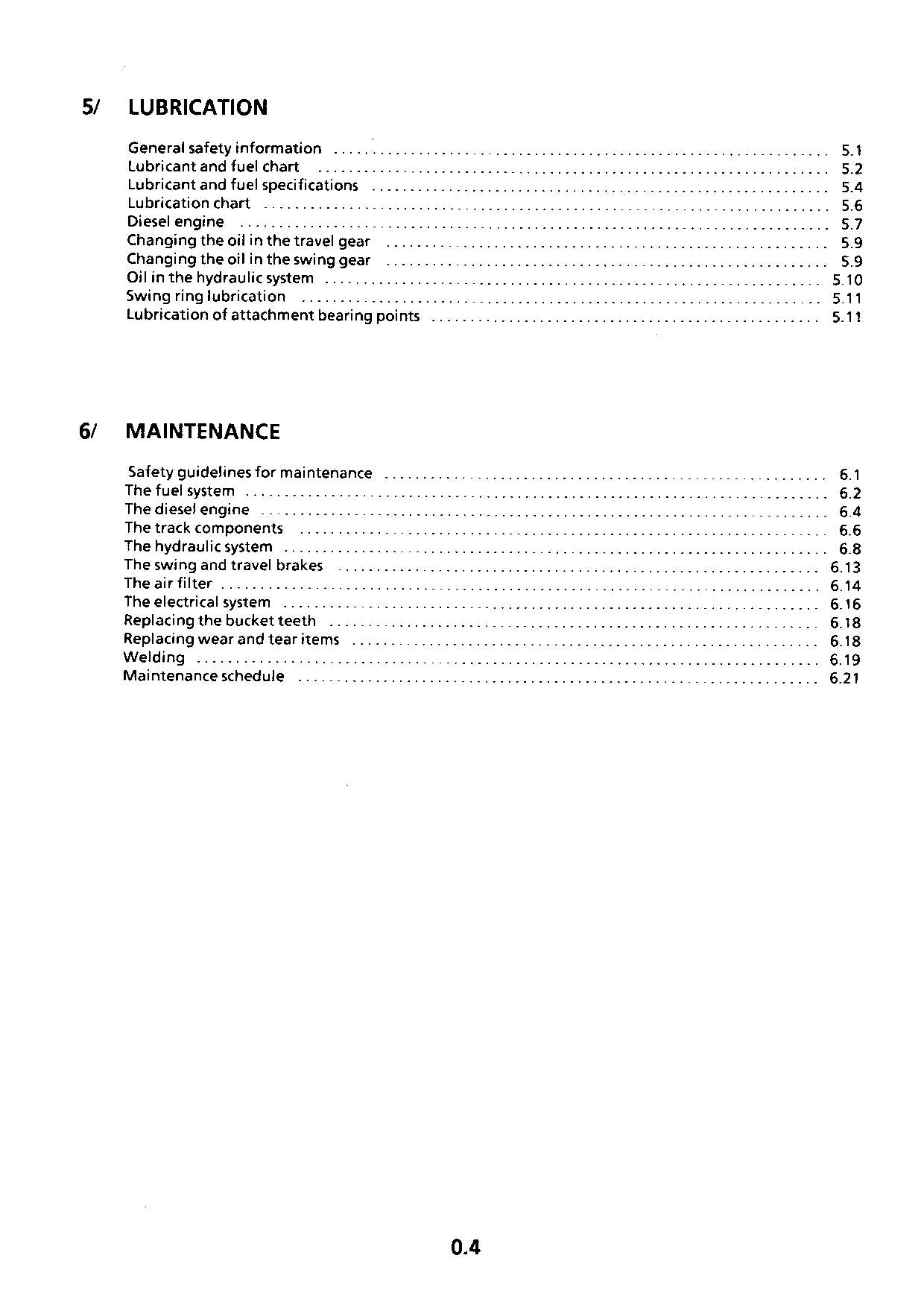 Liebherr R912 Litronic Excavator Operators manual