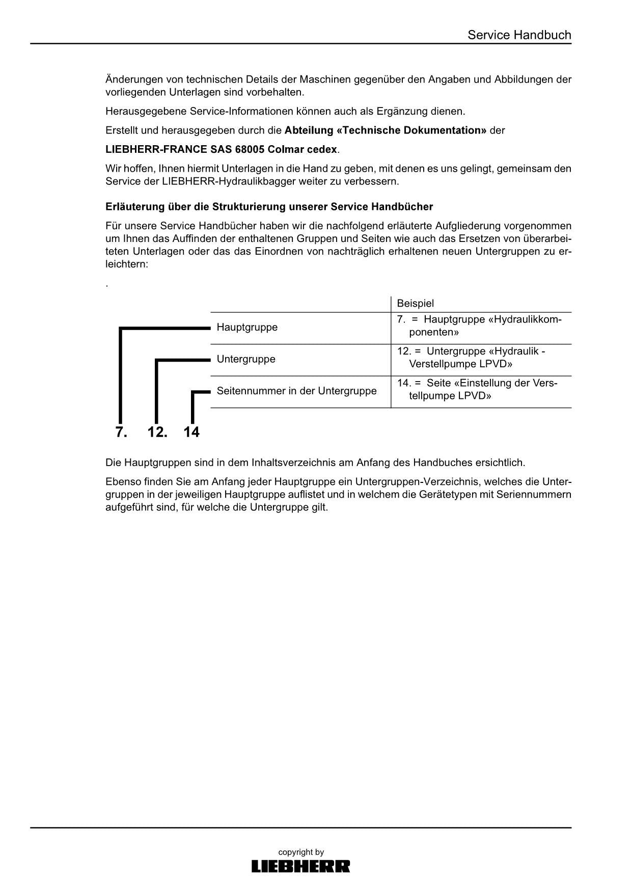 Liebherr R900 C-Li R904 C-Li Hydraulikbagger Reparaturhandbuch Werkstatthandbuch