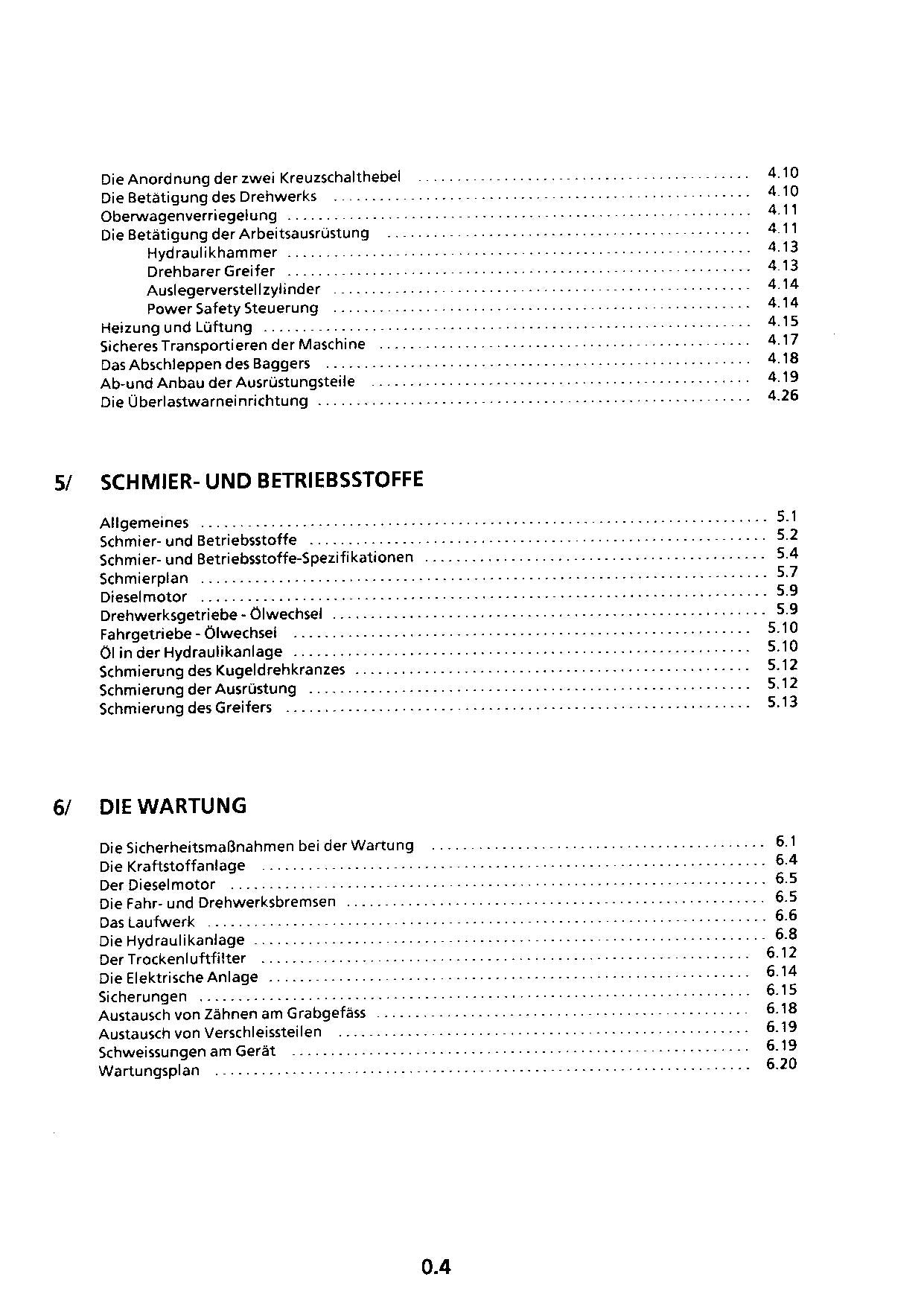 Liebherr R900 Litronic Hydraulikbagger Manuel d'instructions série 368/3001